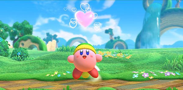Happy Kirby Star Allies