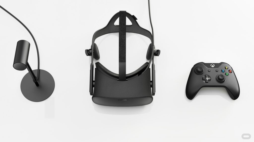 De Oculus Rift VR headset