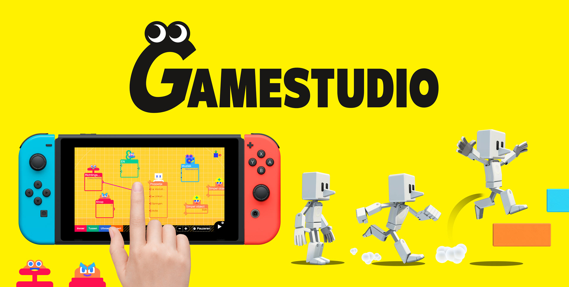 Gamestudio: leer programmeren met Nintendo