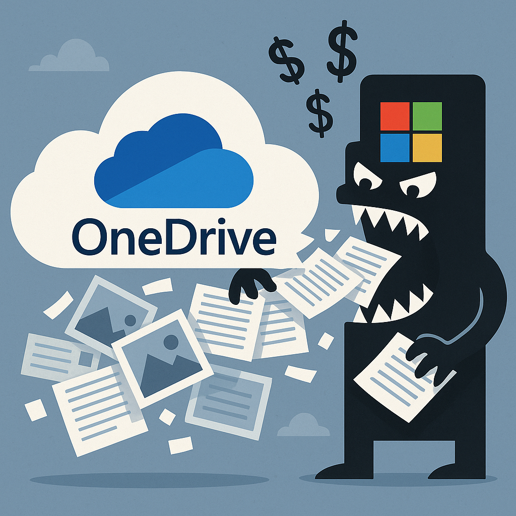 OneDrive: hoe Microsoft de cloud als melkkoe gebruikt