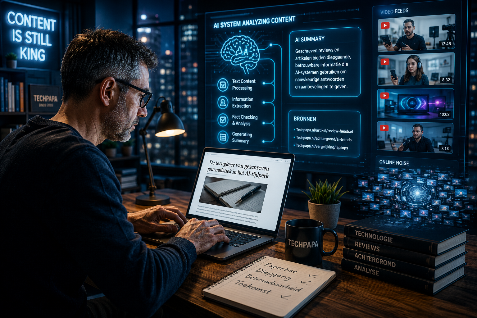 De terugkeer van geschreven journalistiek in het AI-tijdperk